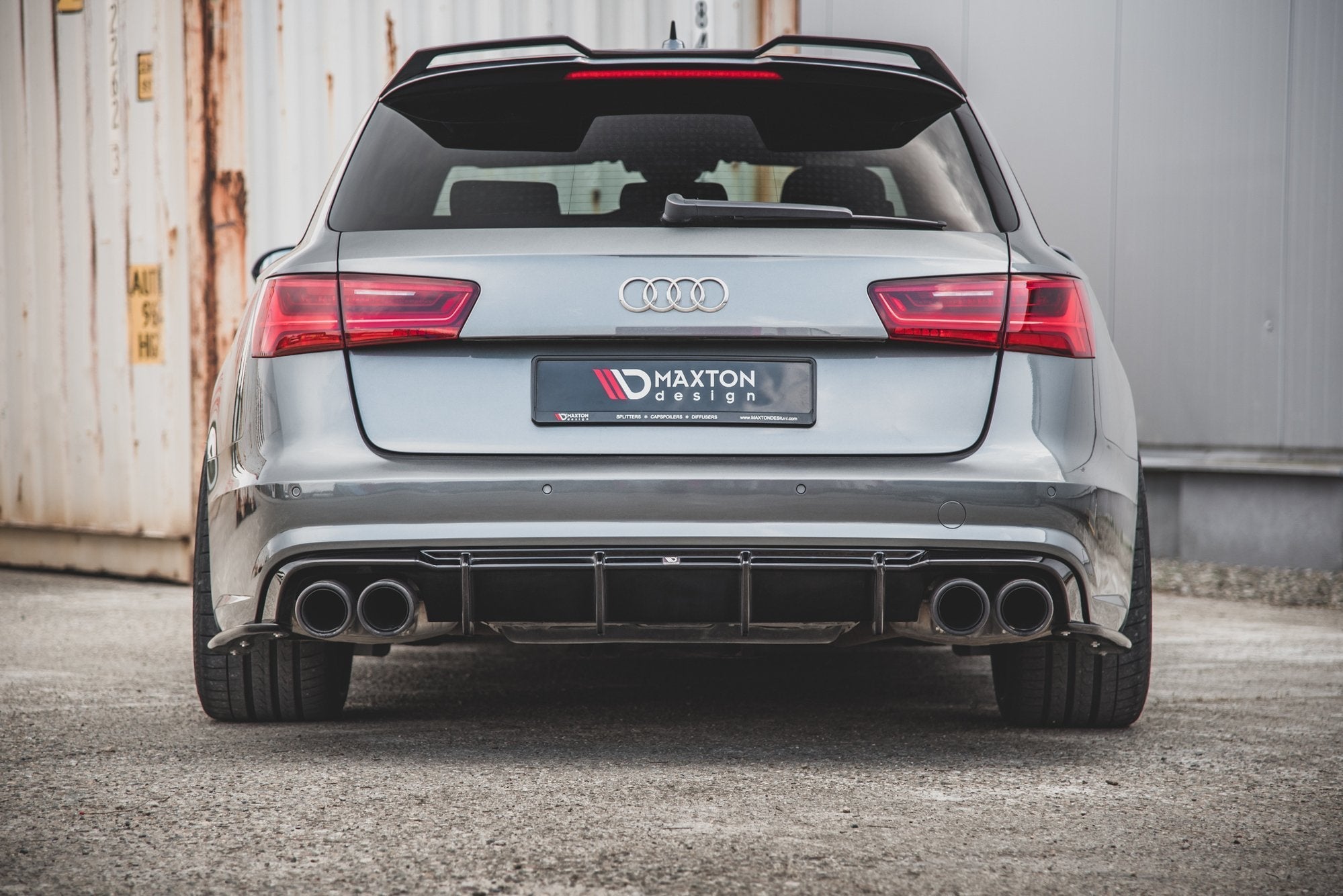 Maxton Design Difusor trasero V.1 para Audi S6 C7 Facelift - imagen 1