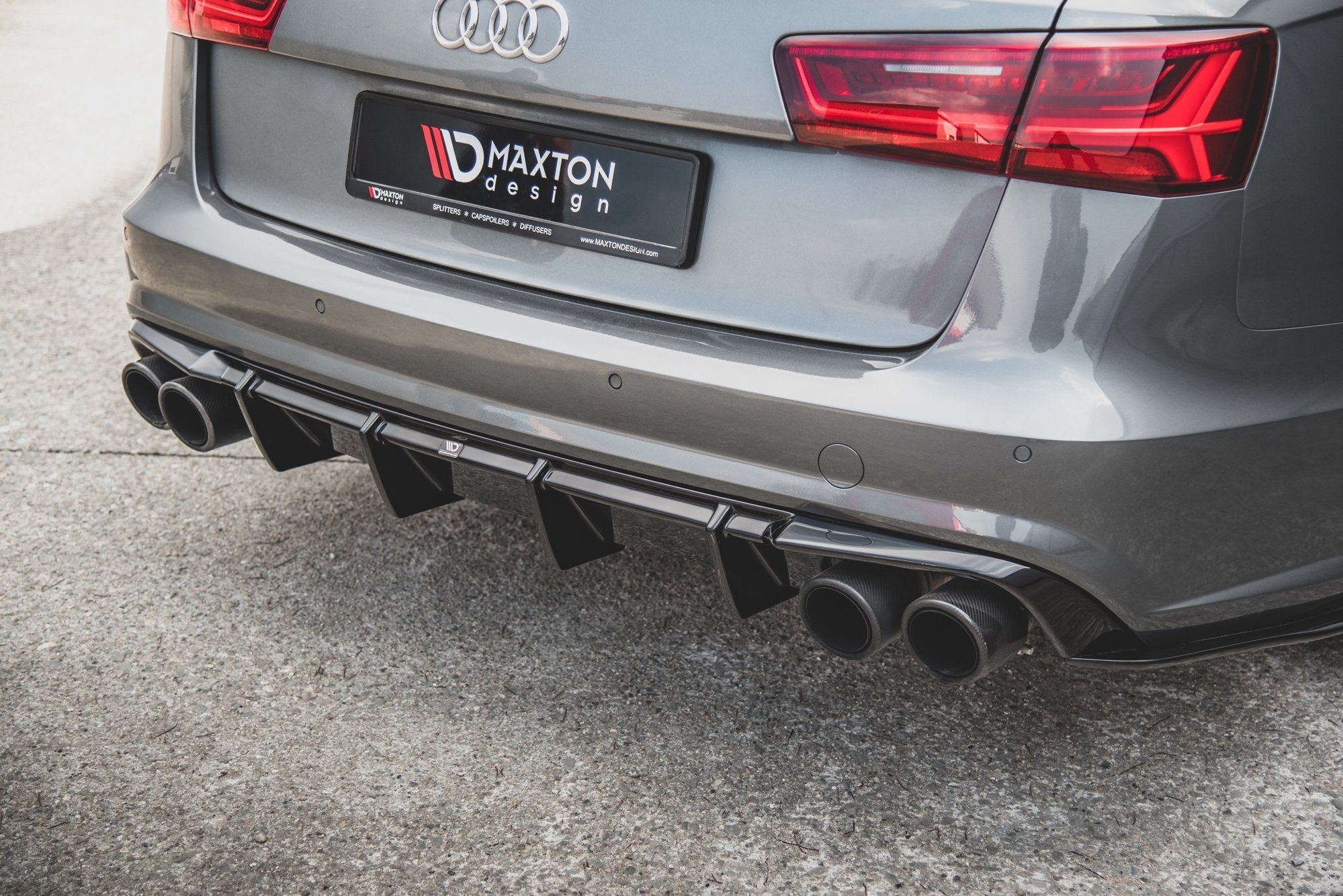 Maxton Design Difusor trasero V.1 para Audi S6 C7 Facelift - imagen 7