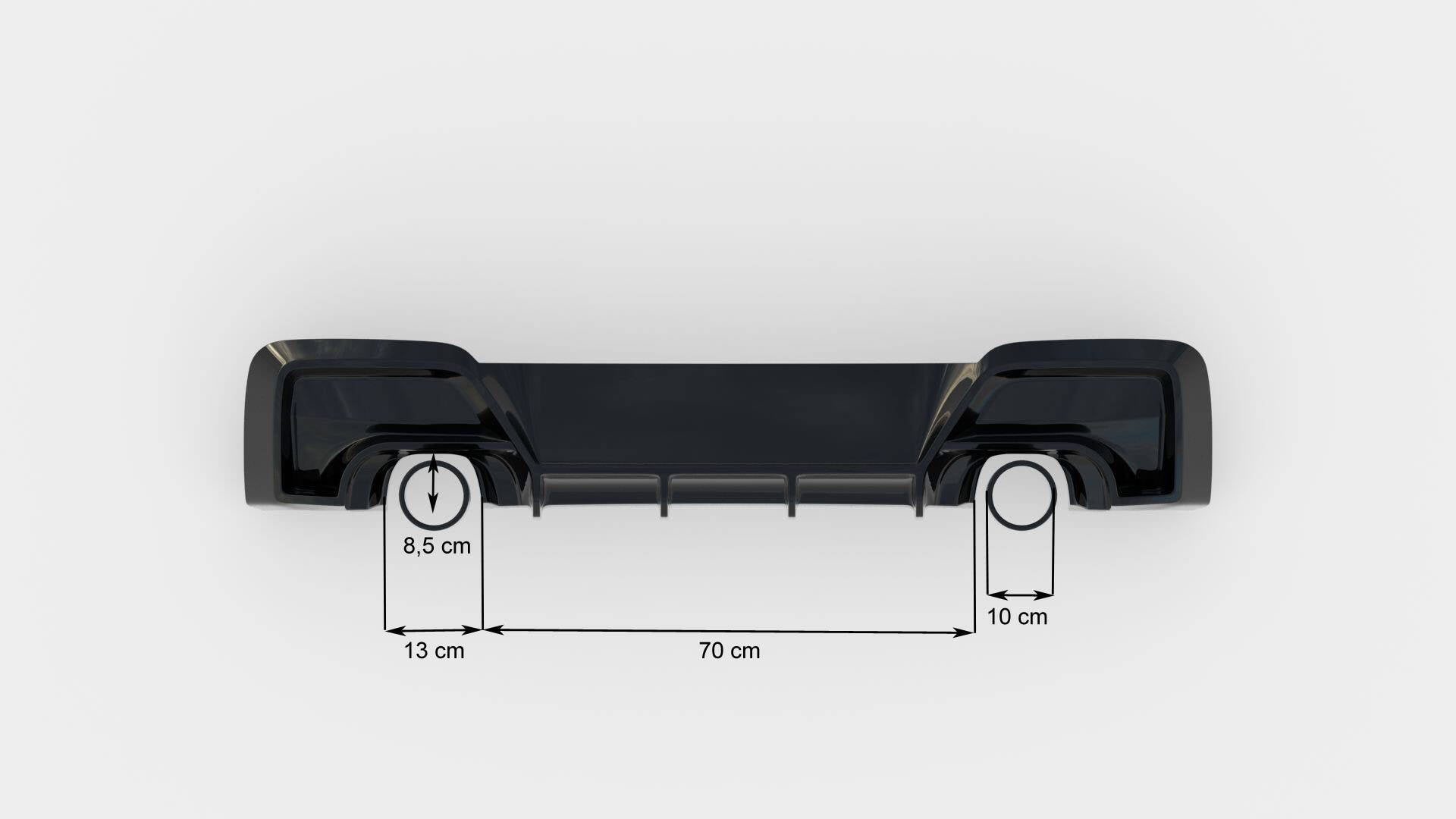 Maxton Design Difusor trasero V.1 para BMW M135i F20 - imagen 5