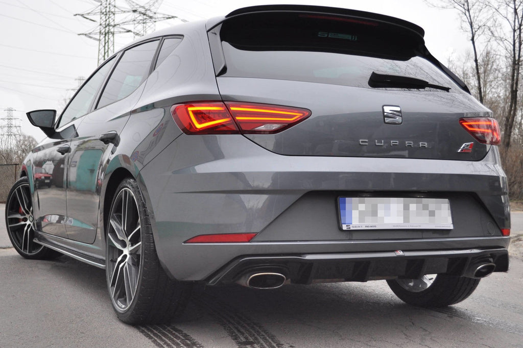 Maxton Design Difusor trasero V.1 para Seat Leon Cupra Mk3 Facelift Hatchback - imagen 3