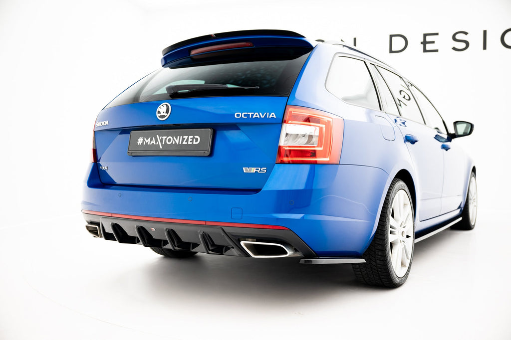 Maxton Design Difusor trasero V.1 para Skoda Octavia RS Mk3 / Mk3 Facelift Hatchback / Estate - imagen 3