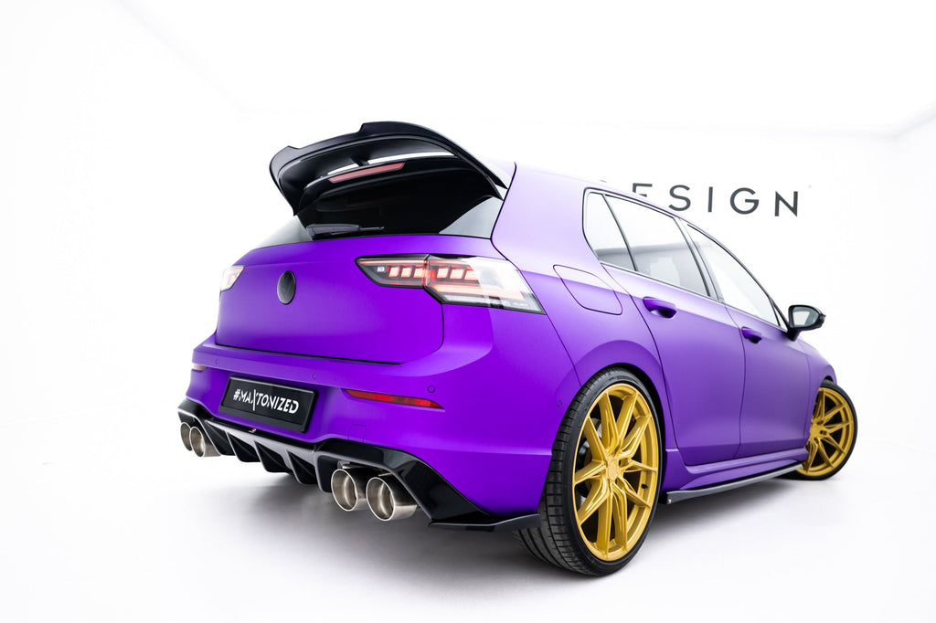 Maxton Design Difusor trasero V.1 para Volkswagen Golf R Hatchback Mk8 Facelift - imagen 1