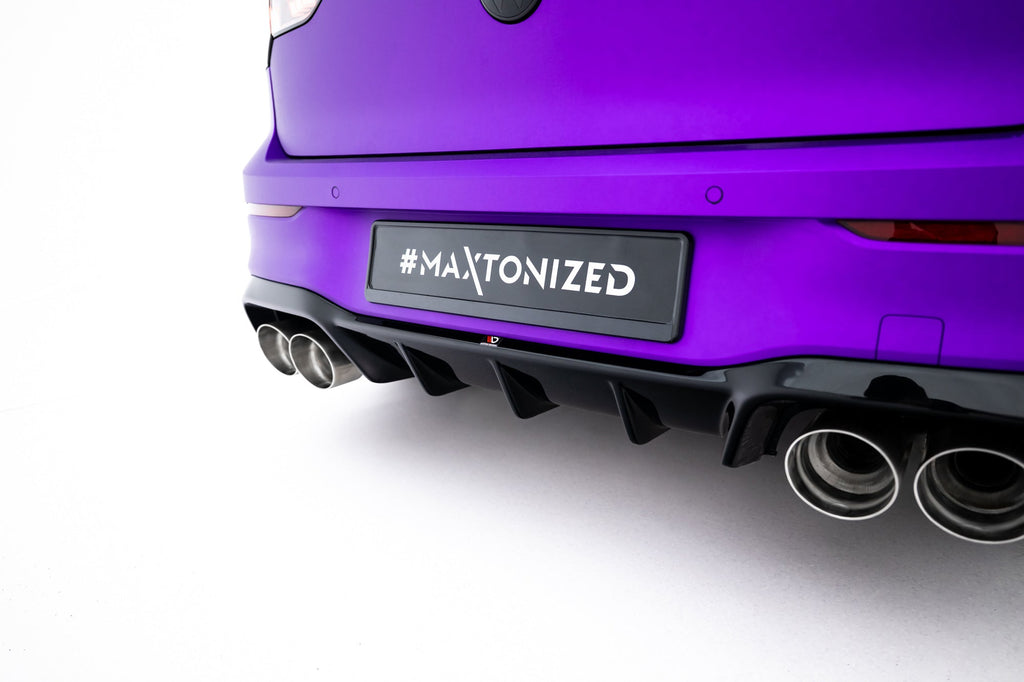 Maxton Design Difusor trasero V.1 para Volkswagen Golf R Hatchback Mk8 Facelift - imagen 2