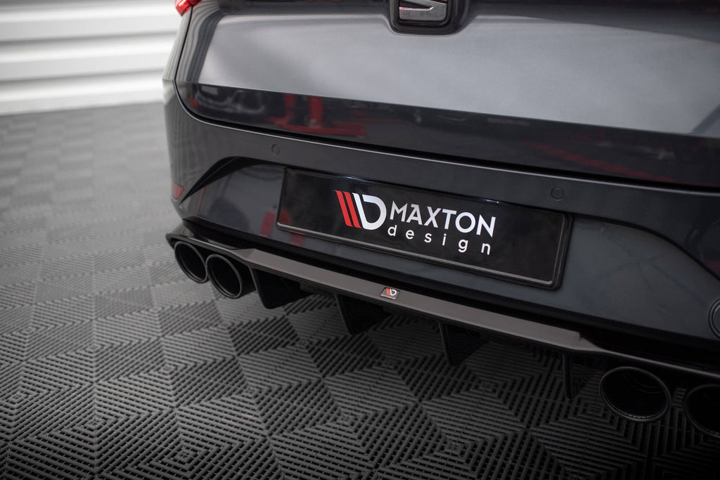 Maxton Design Difusor trasero + Exhaust Ends Imitation para Seat Leon ST FR Mk4 - imagen 2