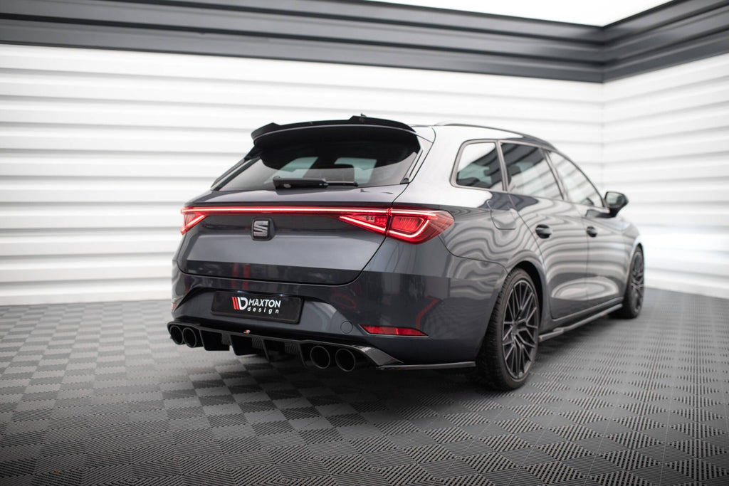 Maxton Design Difusor trasero + Exhaust Ends Imitation para Seat Leon ST FR Mk4 - imagen 1