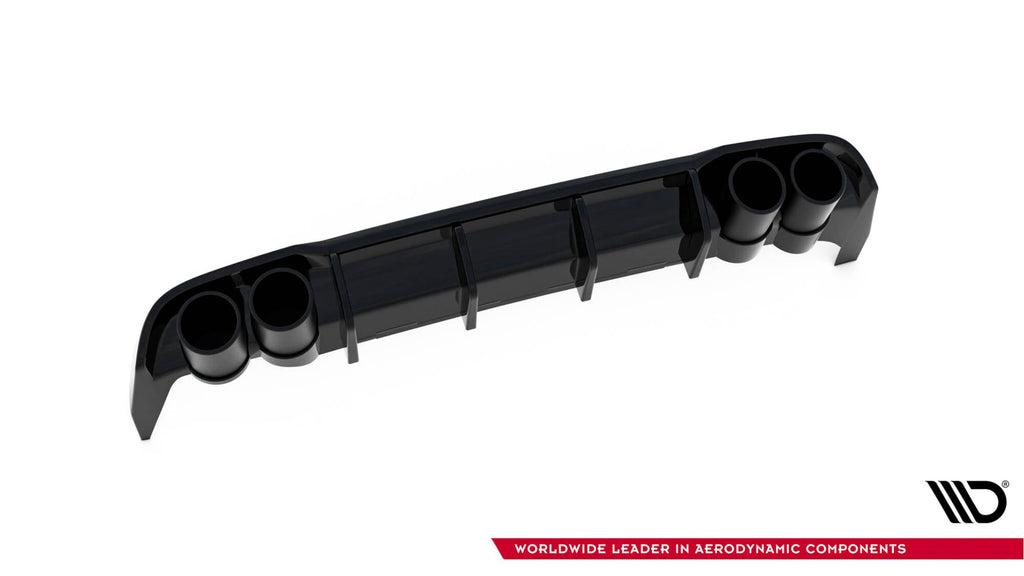 Maxton Design Difusor trasero + Exhaust Ends Imitation para Seat Leon ST FR Mk4 - imagen 3