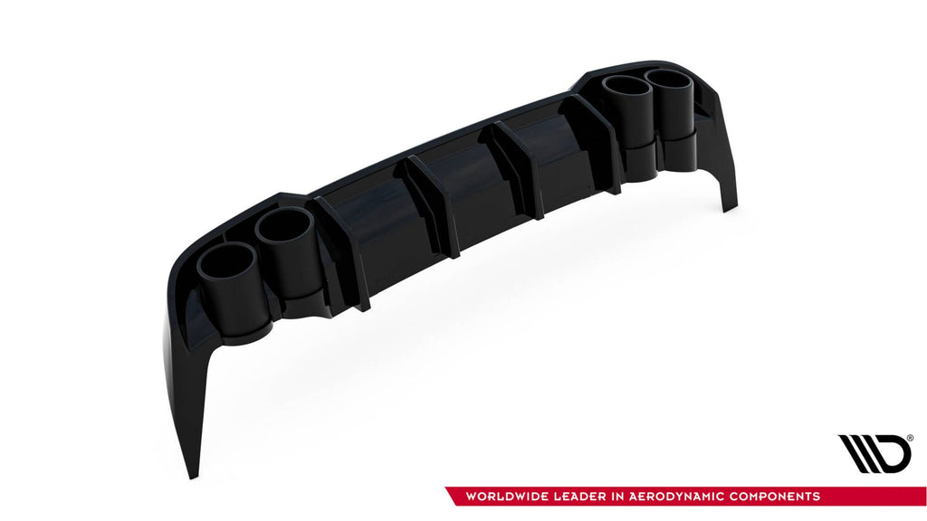 Maxton Design Difusor trasero + Exhaust Ends Imitation para Seat Leon ST FR Mk4 - imagen 4