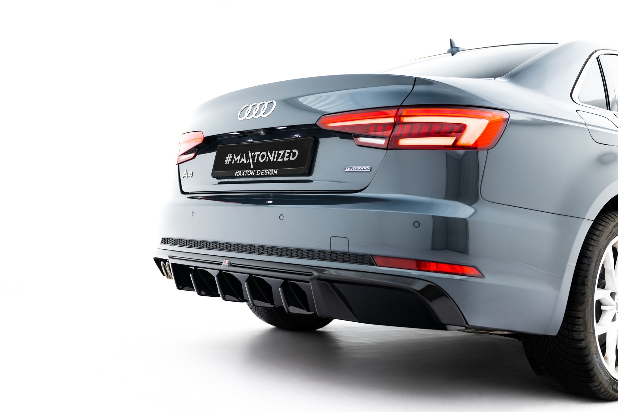 Maxton Design Difusor trasero V.2 para Audi A4 S-Line Sedan / Avant B9 - imagen 6