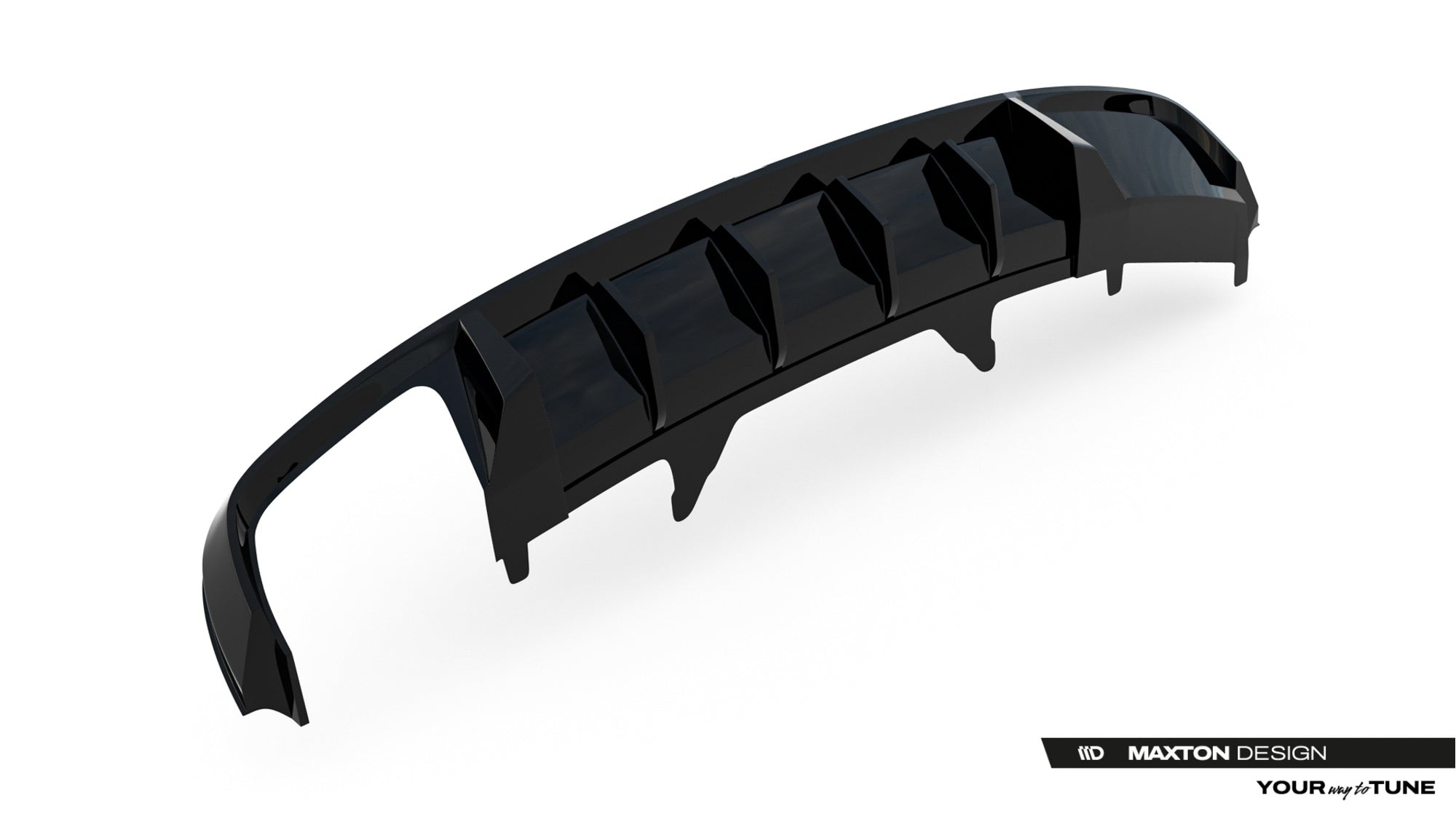 Maxton Design Difusor trasero V.2 para Audi A4 S-Line Sedan / Avant B9 - imagen 8