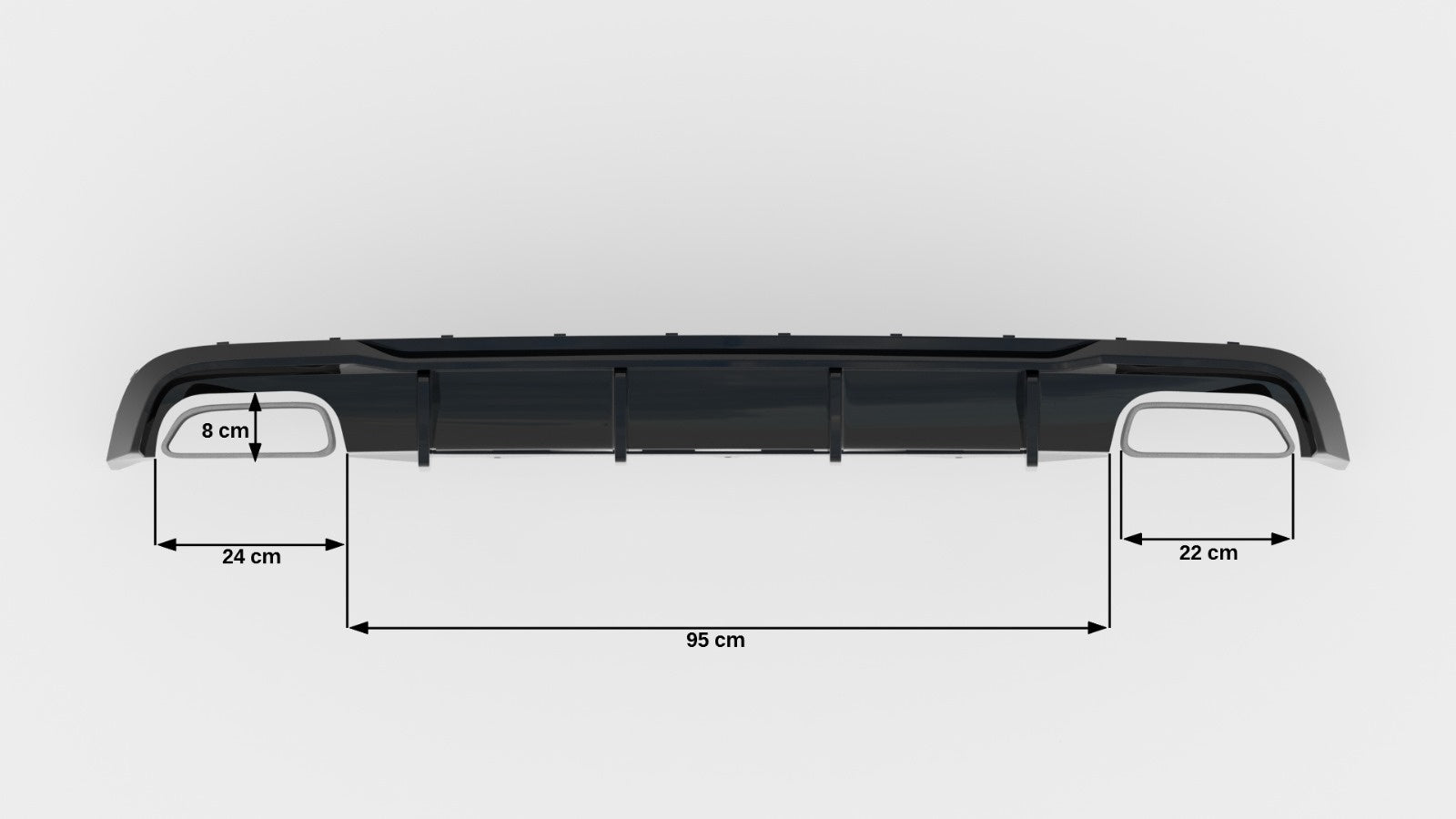 Maxton Design Difusor trasero V.2 para Audi A6 / A6 C7 S-line/ S6 C7 Facelift - imagen 8
