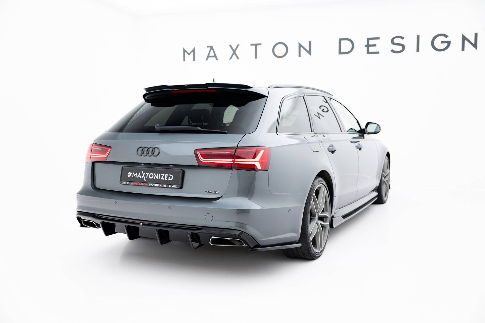 Maxton Design Difusor trasero V.2 para Audi A6 / A6 C7 S-line/ S6 C7 Facelift - imagen 2