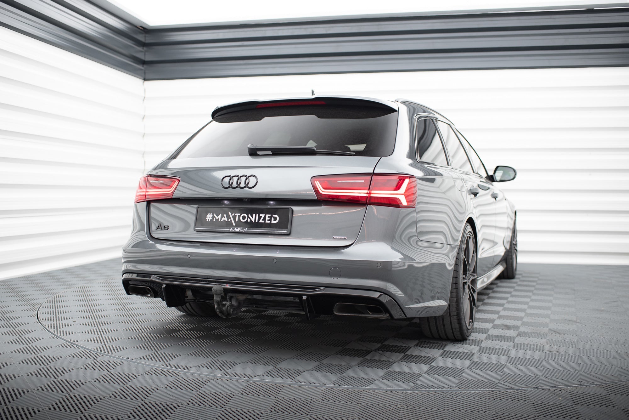 Maxton Design Difusor trasero V.2 para Audi A6 / A6 C7 S-line/ S6 C7 Facelift - imagen 5
