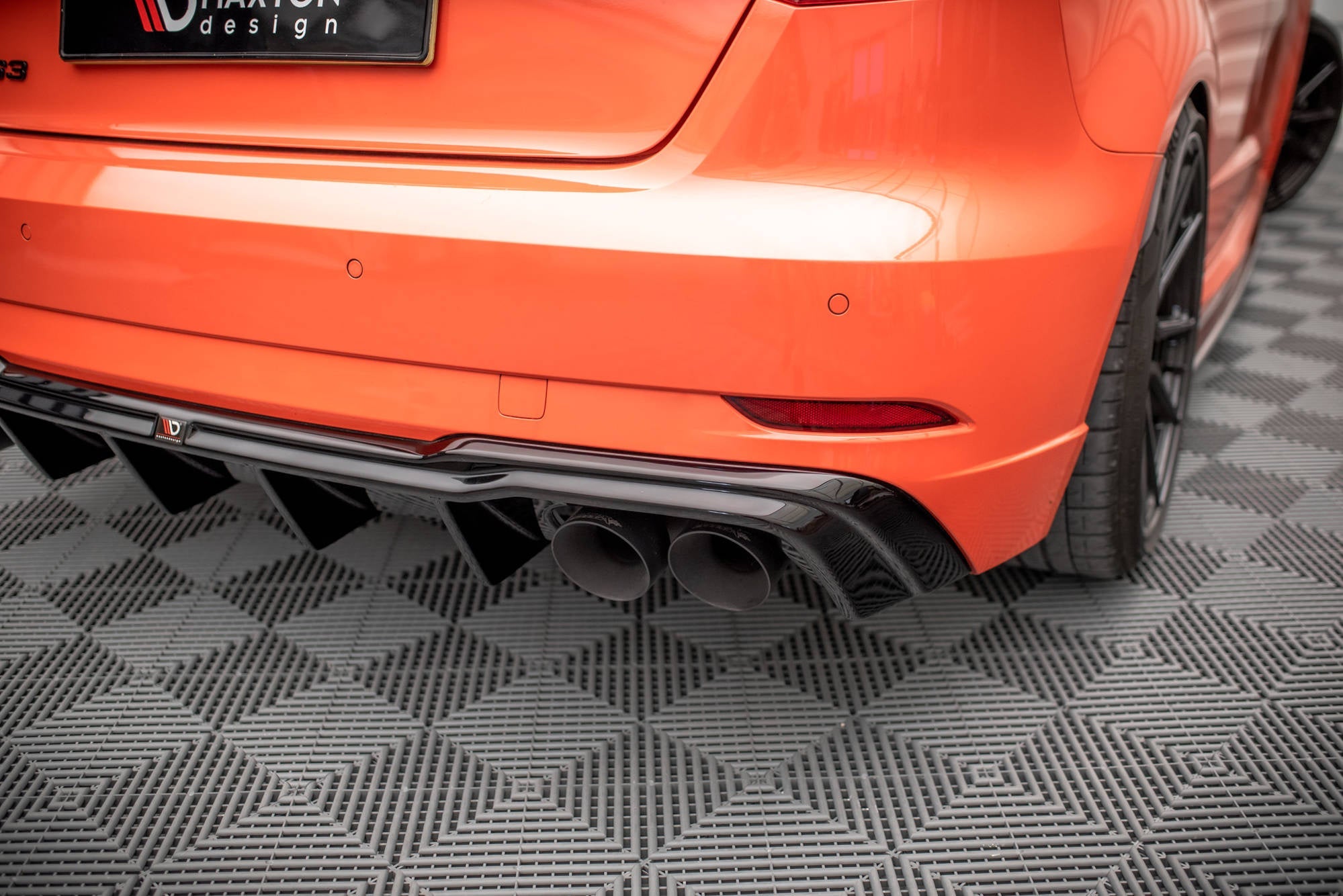 Maxton Design Difusor trasero V.2 para Audi RS3 Sportback 8V Facelift - imagen 3