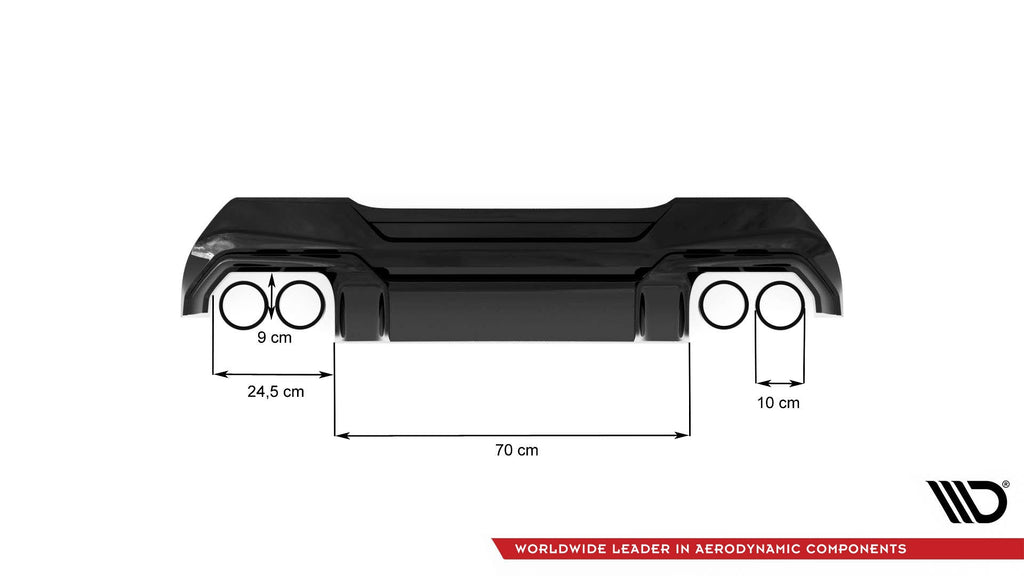 Maxton Design Difusor trasero V.2 para BMW 1 F40 M-Pack/ M135i - imagen 9