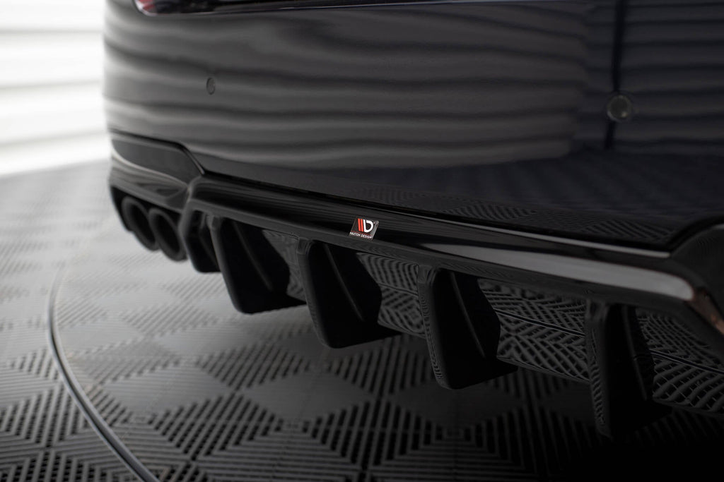 Maxton Design Difusor trasero V.2 para BMW 5 M-Pack F10 / F11 (Version with two double Exhausts) - imagen 2