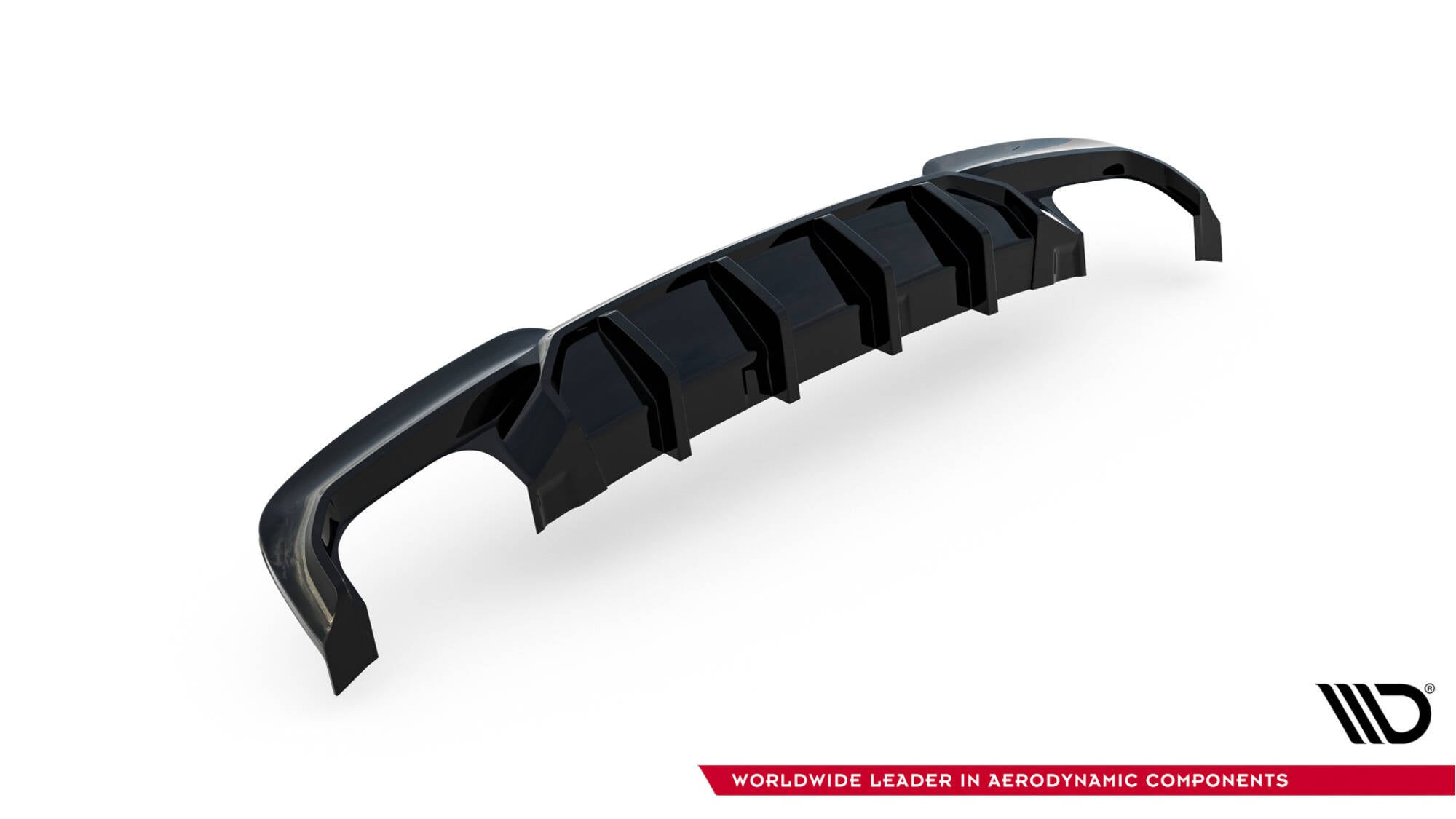 Maxton Design Difusor trasero V.2 para BMW 5 M-Pack F10 / F11 (Version with two double Exhausts) - imagen 5