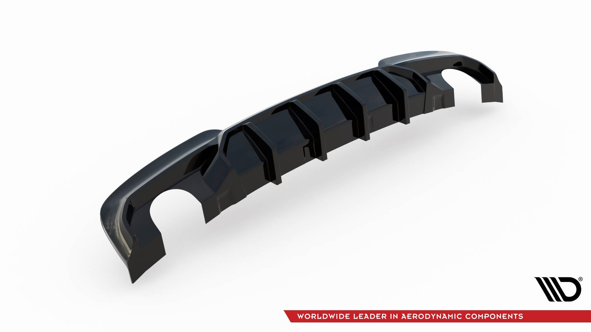 Maxton Design Difusor trasero V.2 para BMW 5 M-Pack F10 / F11 (Version with two single Exhausts) - imagen 5