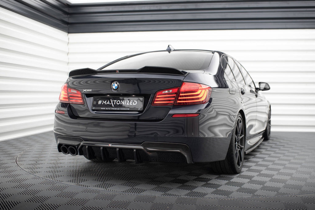 Maxton Design Difusor trasero V.2 para BMW 5 M-Pack F10 / F11 (Version with double Exhaust on one side) - imagen 1