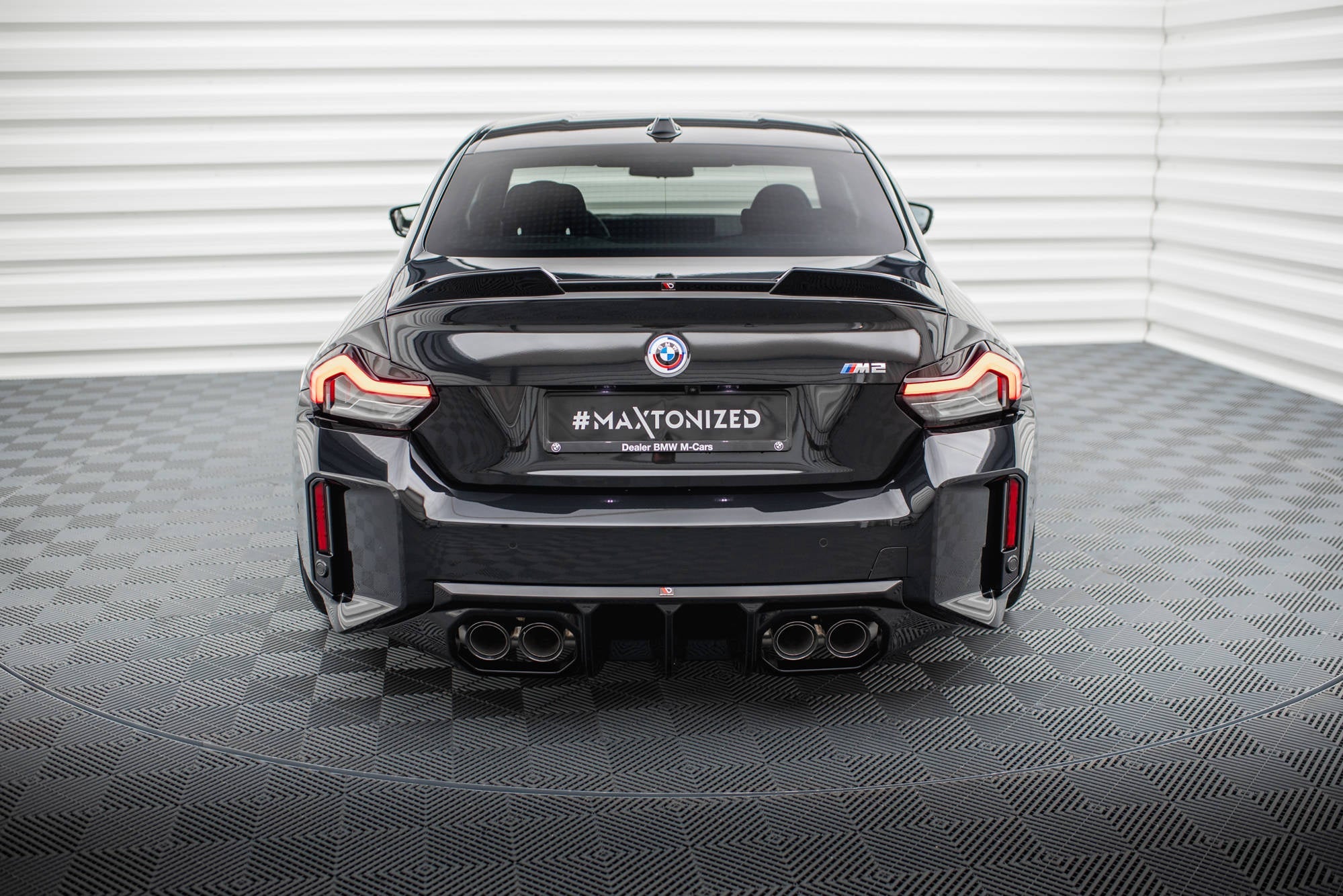 Maxton Design Difusor trasero V.2 para BMW M2 G87 - imagen 1