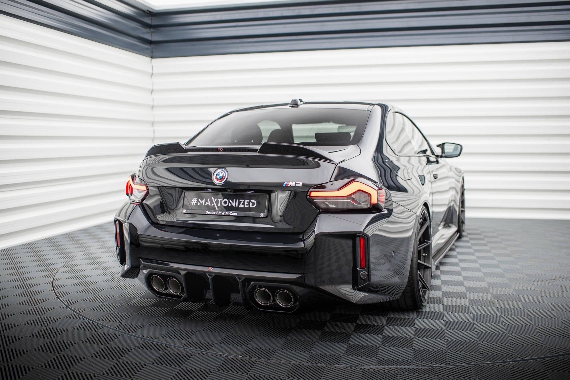 Maxton Design Difusor trasero V.2 para BMW M2 G87 - imagen 2