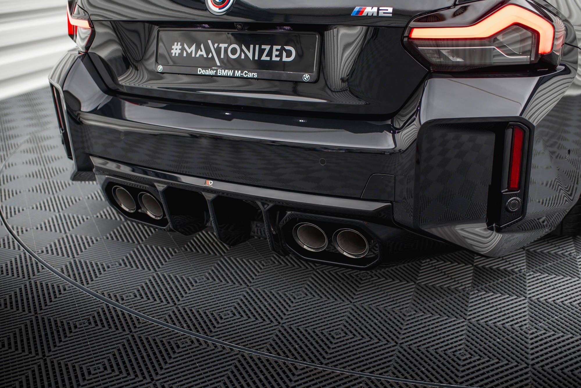 Maxton Design Difusor trasero V.2 para BMW M2 G87 - imagen 3