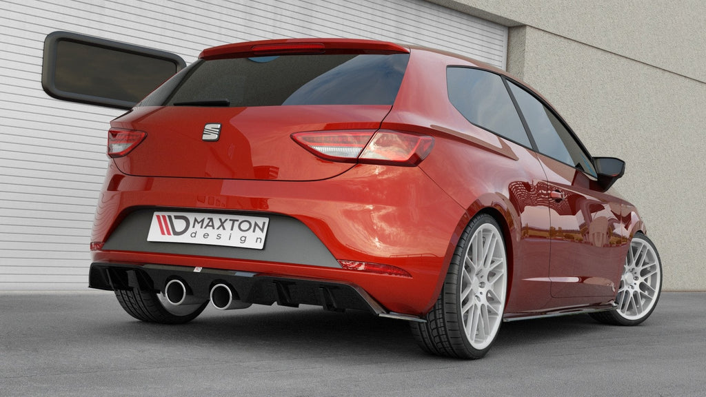 Maxton Design Difusor trasero V.2 para Seat Leon Cupra Hatchback Mk3 Facelift - imagen 4