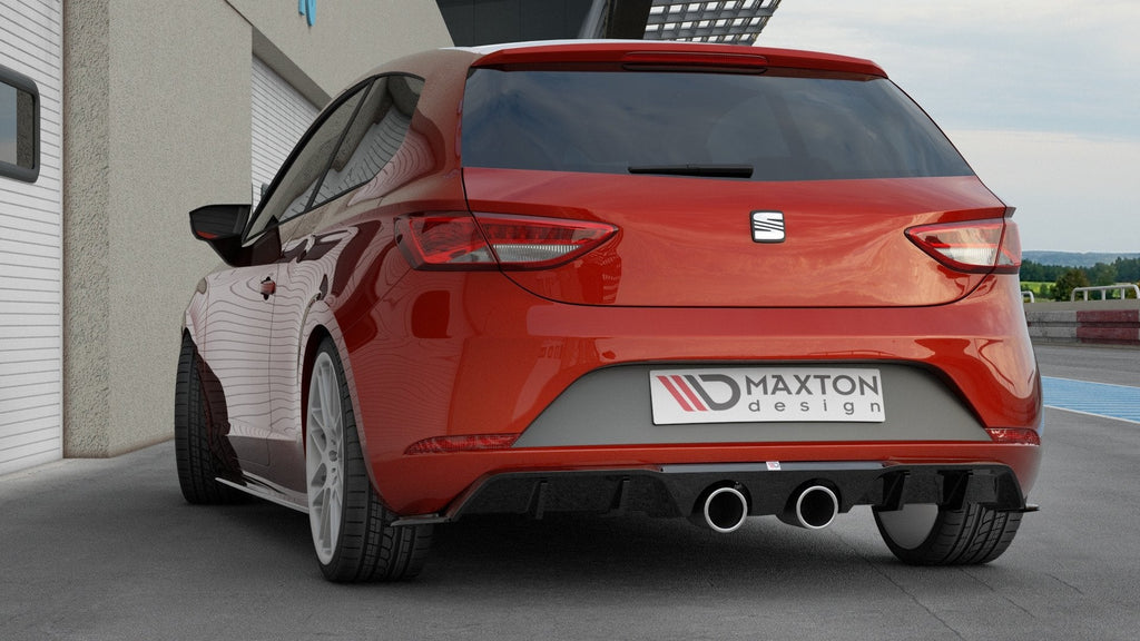 Maxton Design Difusor trasero V.2 para Seat Leon Cupra Hatchback Mk3 Facelift - imagen 1