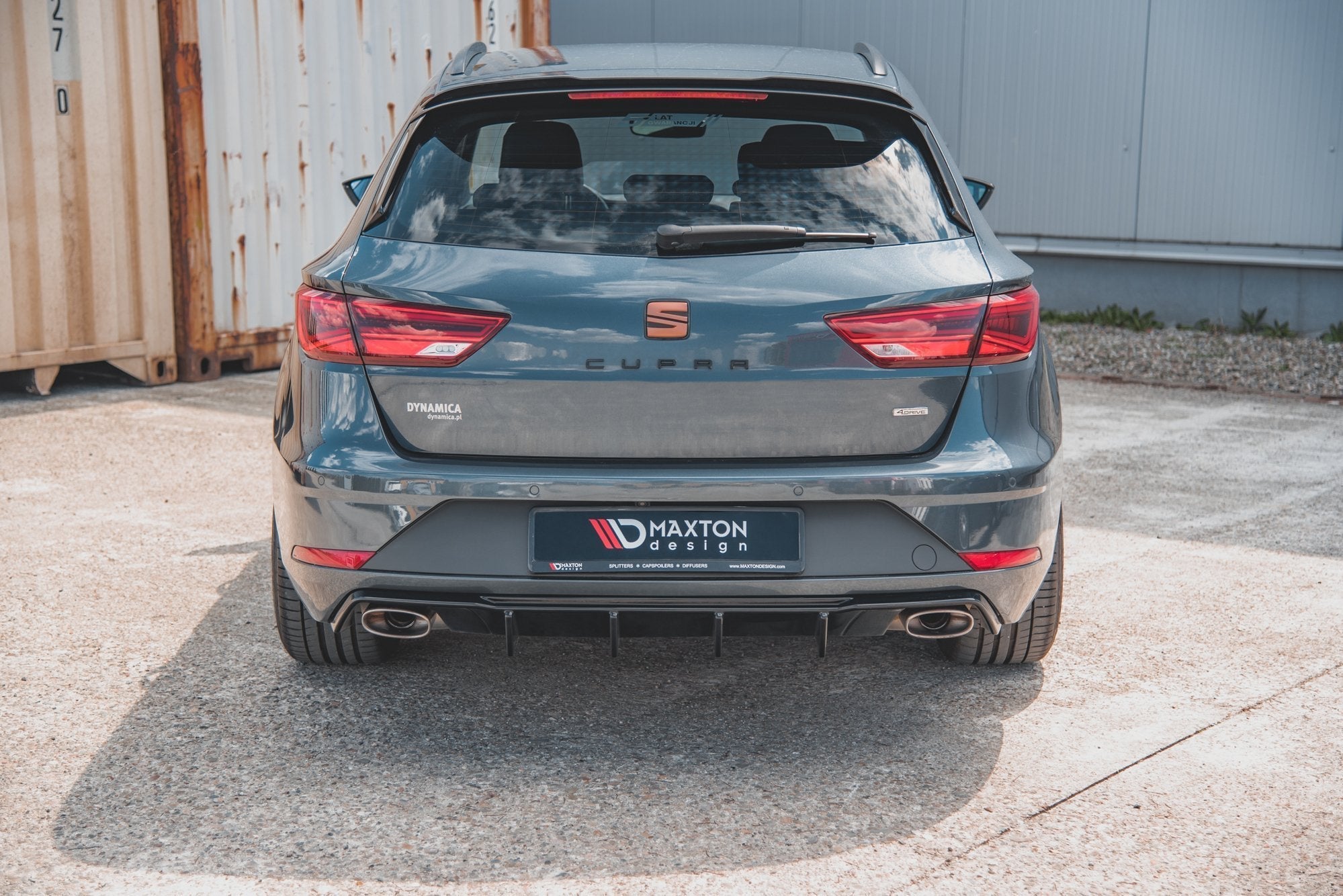 Maxton Design Difusor trasero V.2 para Seat Leon Cupra ST Mk3 Facelift - imagen 3