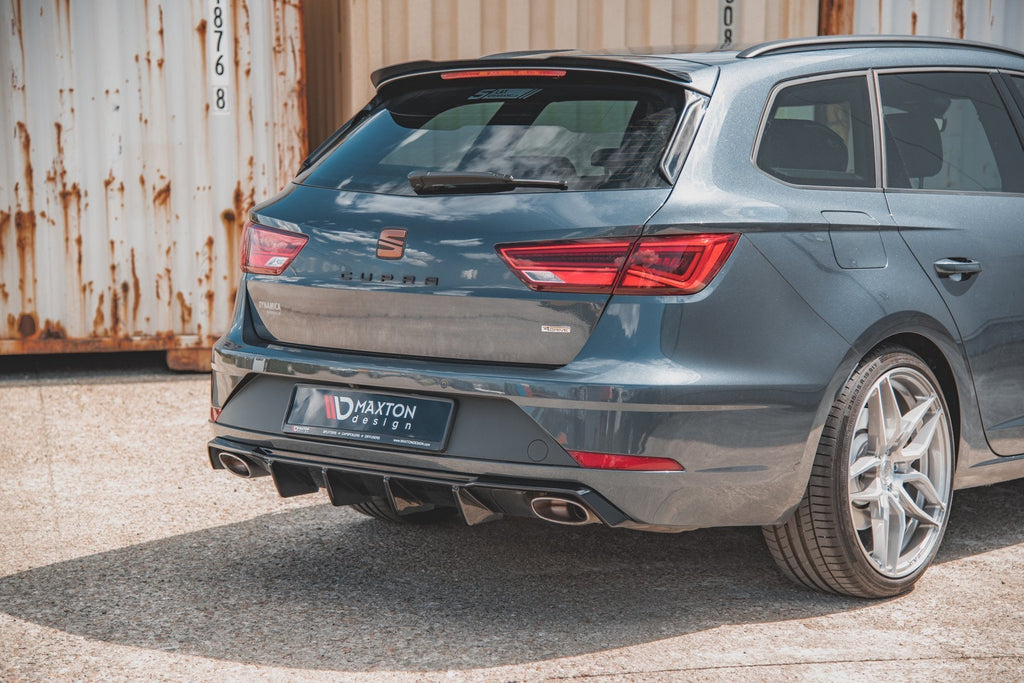 Maxton Design Difusor trasero V.2 para Seat Leon Cupra ST Mk3 Facelift - imagen 5