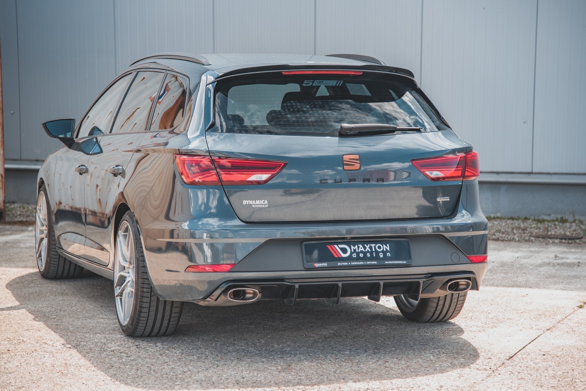 Maxton Design Difusor trasero V.2 para Seat Leon Cupra ST Mk3 Facelift - imagen 1