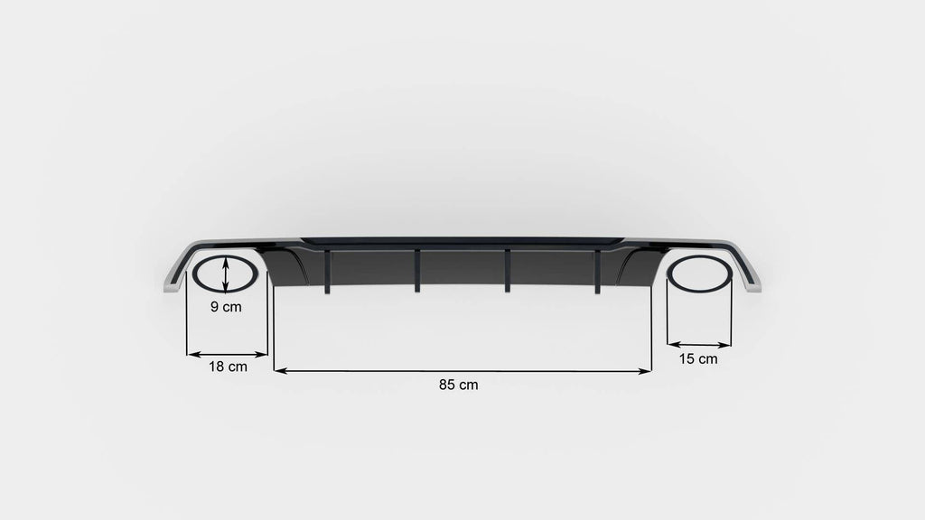 Maxton Design Difusor trasero V.2 para Seat Leon Cupra ST Mk3 Facelift - imagen 7