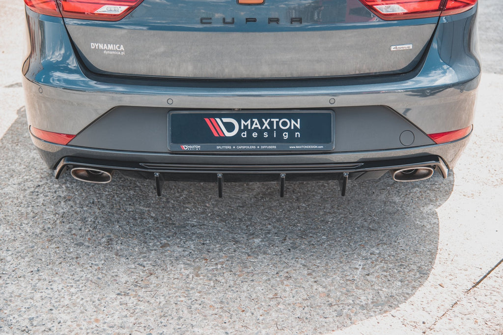Maxton Design Difusor trasero V.2 para Seat Leon Cupra ST Mk3 Facelift - imagen 2