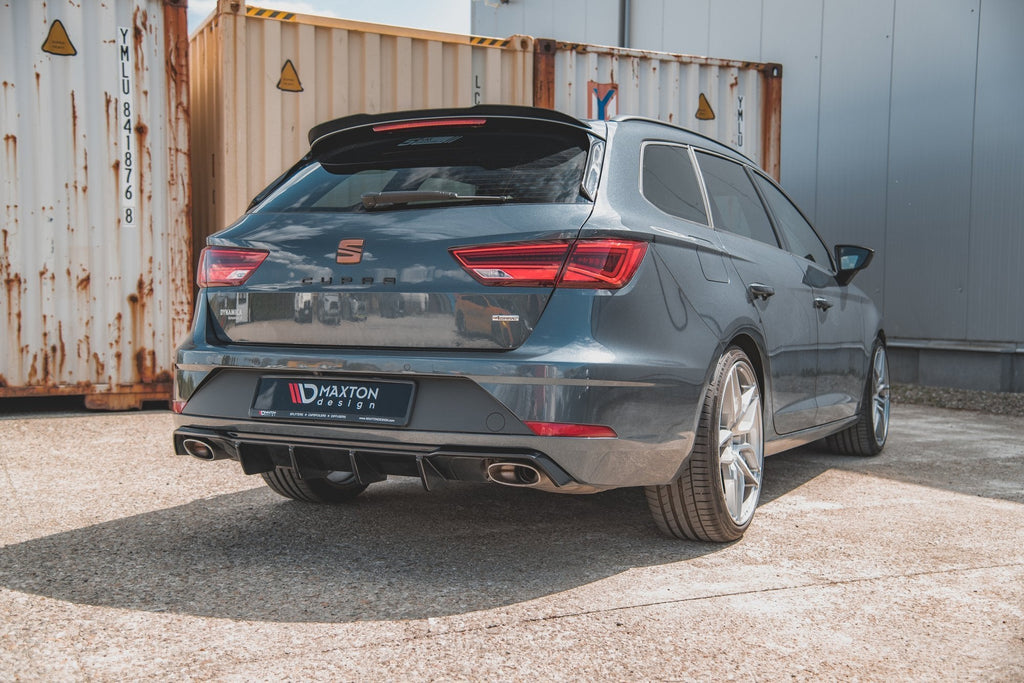 Maxton Design Difusor trasero V.2 para Seat Leon Cupra ST Mk3 Facelift - imagen 4