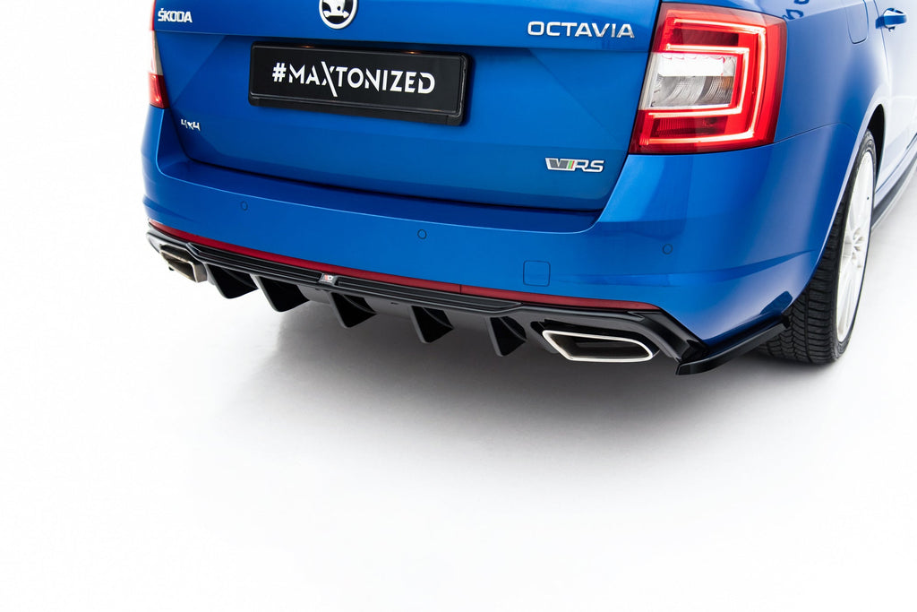 Maxton Design Difusor trasero V.2 para Skoda Octavia RS Mk3 / Mk3 Facelift Hatchback / Estate - imagen 3