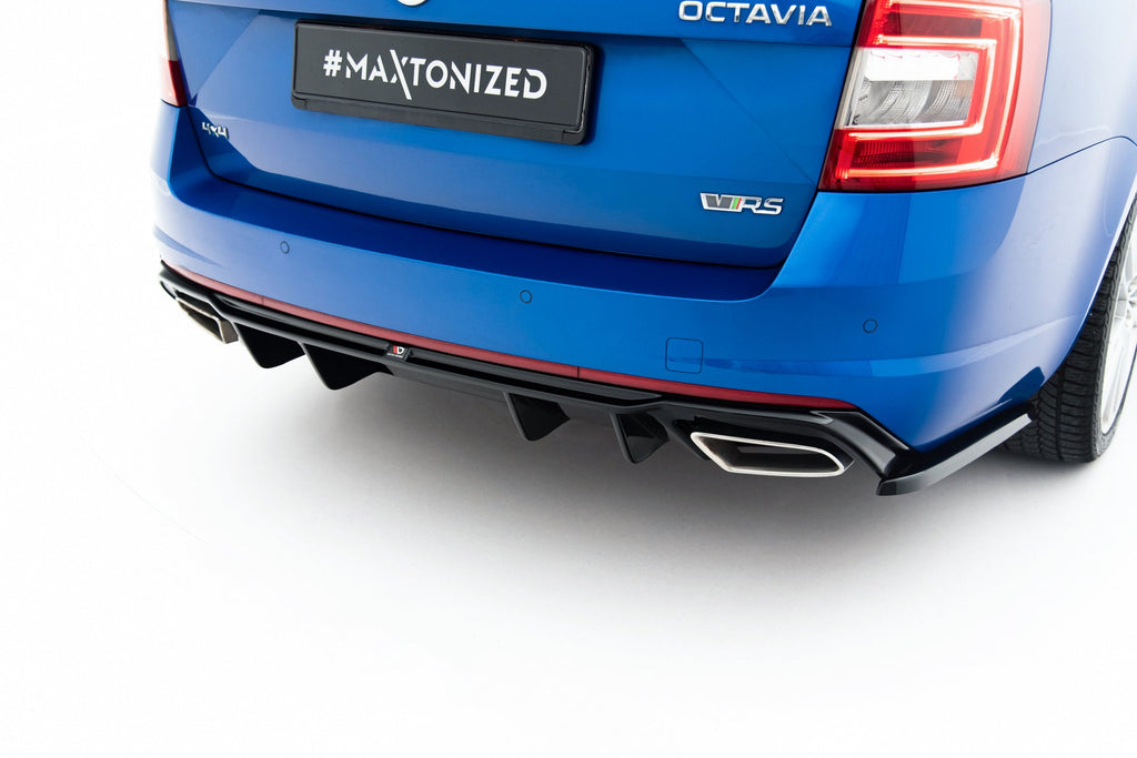 Maxton Design Difusor trasero V.2 para Skoda Octavia RS Mk3 / Mk3 Facelift Hatchback / Estate - imagen 4