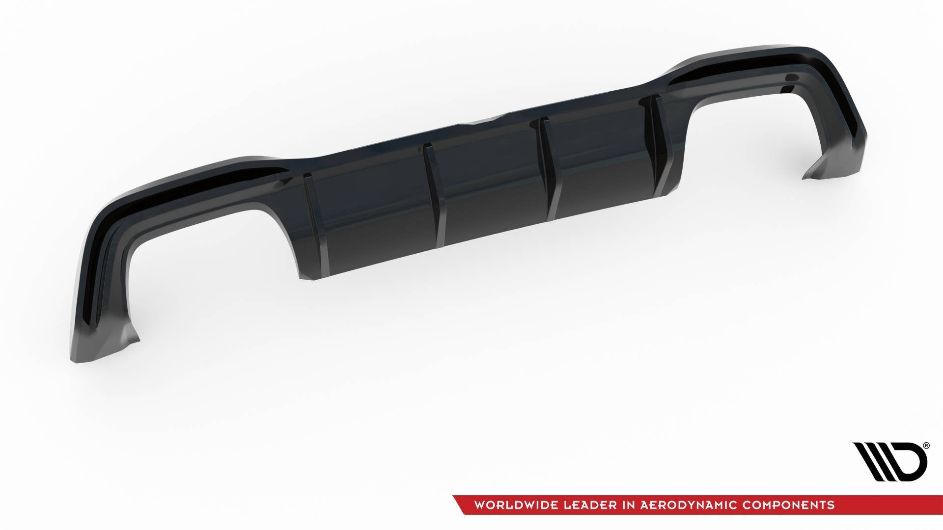 Maxton Design Difusor trasero V.2 para Volkswagen Golf R Hatchback Mk8 - imagen 4