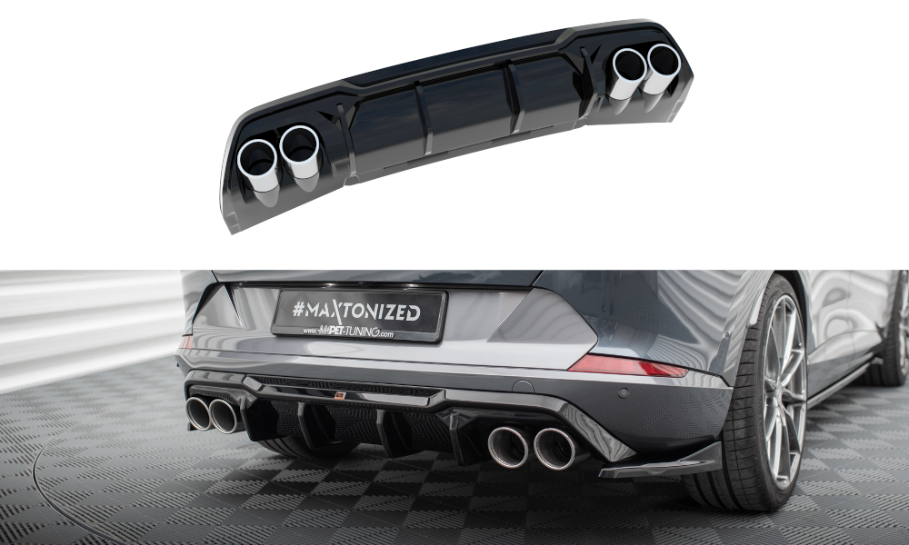 Maxton Design Difusor trasero V.3 + Exhaust Ends Imitation para Cupra Formentor Mk1 Facelift - imagen 1