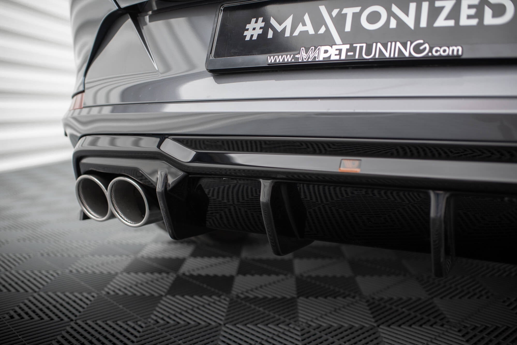 Maxton Design Difusor trasero V.3 + Exhaust Ends Imitation para Cupra Formentor Mk1 Facelift - imagen 4