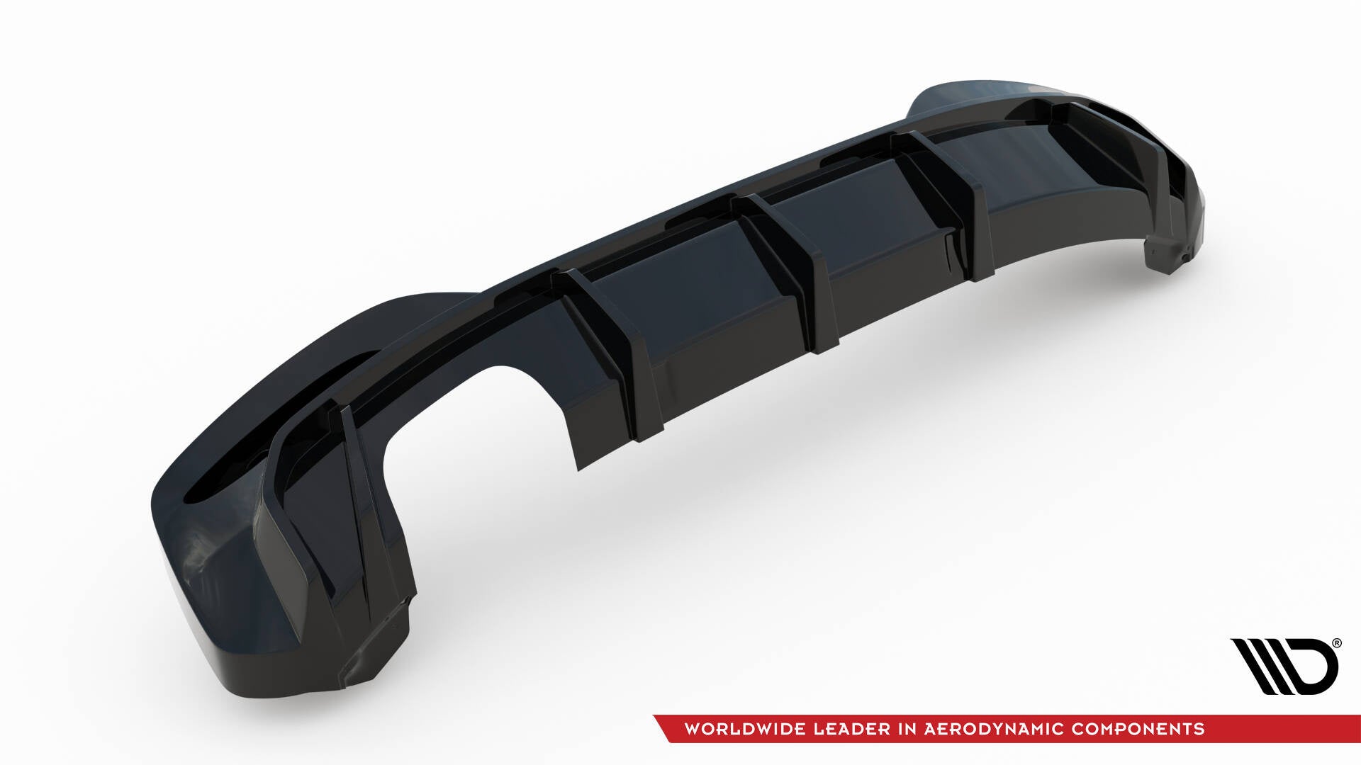Maxton Design Difusor trasero V.3 para BMW 1 M-Pack F20 Facelift (Single side dual Exhaust version) - imagen 4