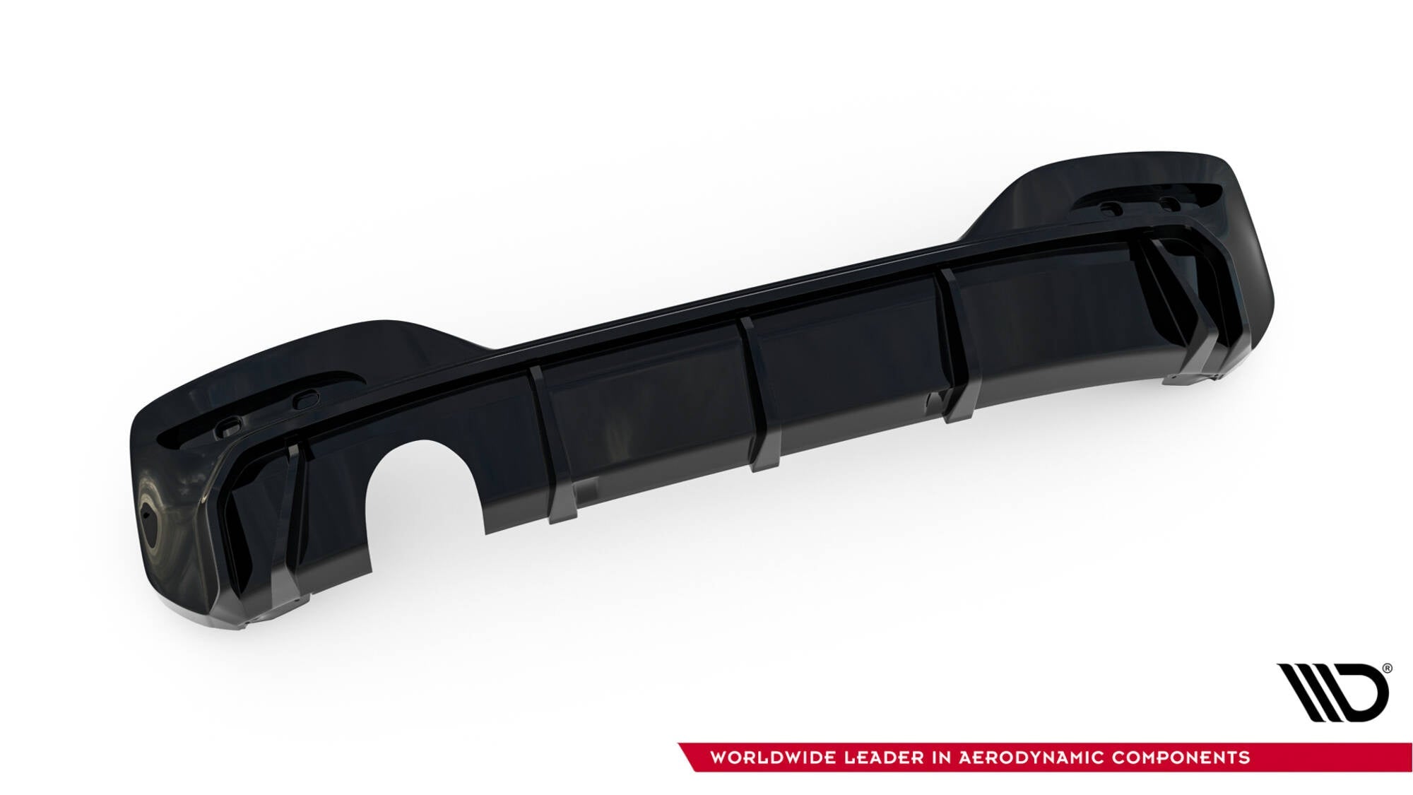 Maxton Design Difusor trasero V.3 para BMW 1 M-Pack F20 Facelift (Version with single Exhaust on one side) - imagen 6