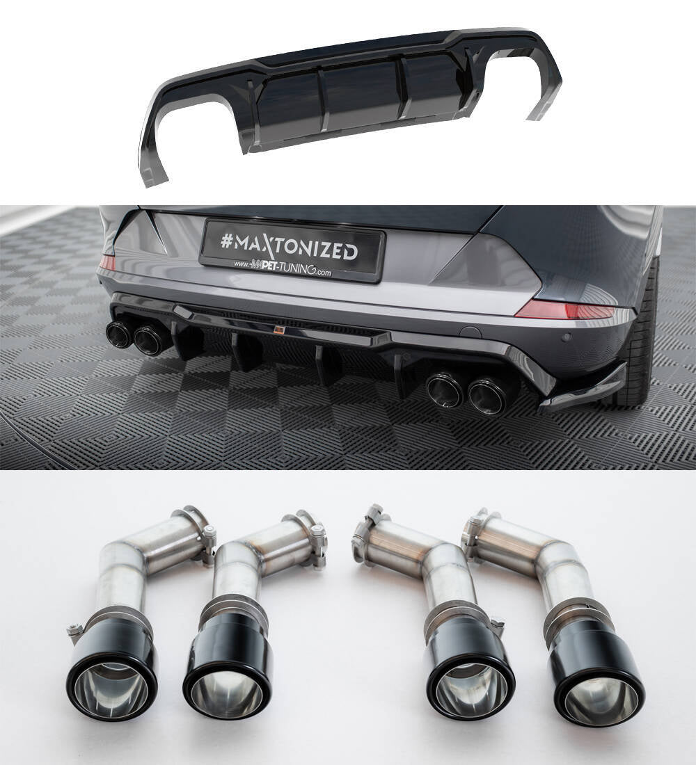 Maxton Design Difusor trasero V.3 + Exhaust Tips para Cupra Formentor VZ Mk1 / Mk1 Facelift - imagen 1