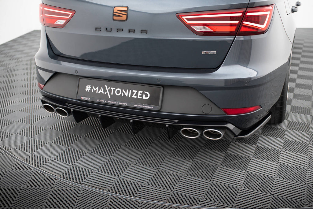 Maxton Design Difusor trasero V.3 para Seat Leon Cupra ST Mk3 Facelift - imagen 2