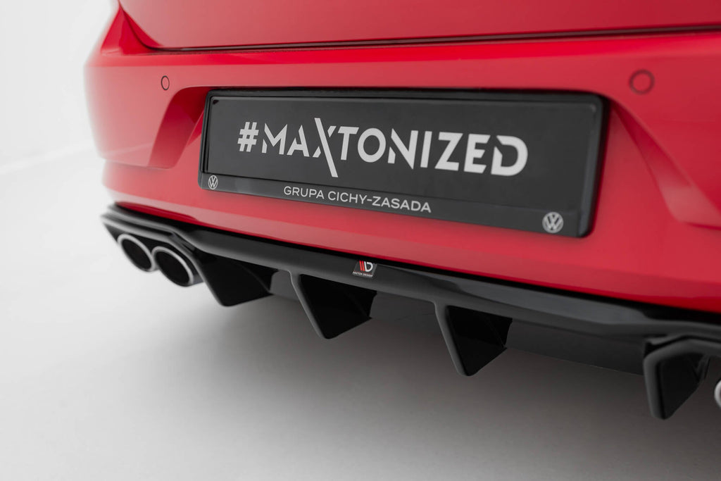 Maxton Design Difusor trasero V.3 para Volkswagen Golf R Mk7 Facelift - imagen 4