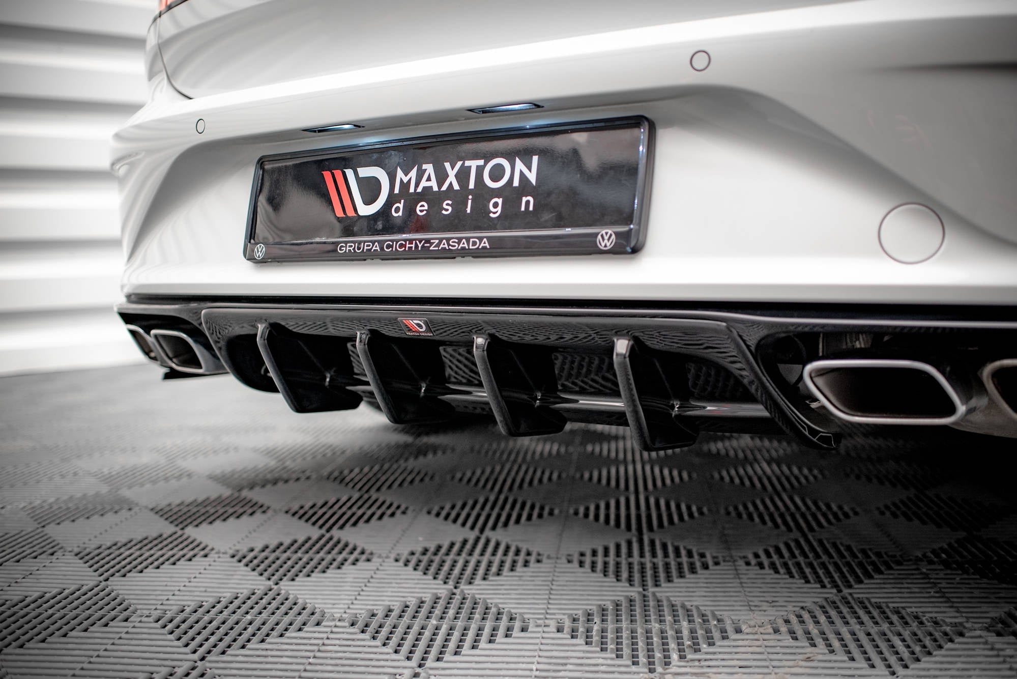 Maxton Design Difusor trasero para Volkswagen Arteon R Sedan / Shooting Brake Mk1 Facelift - imagen 2