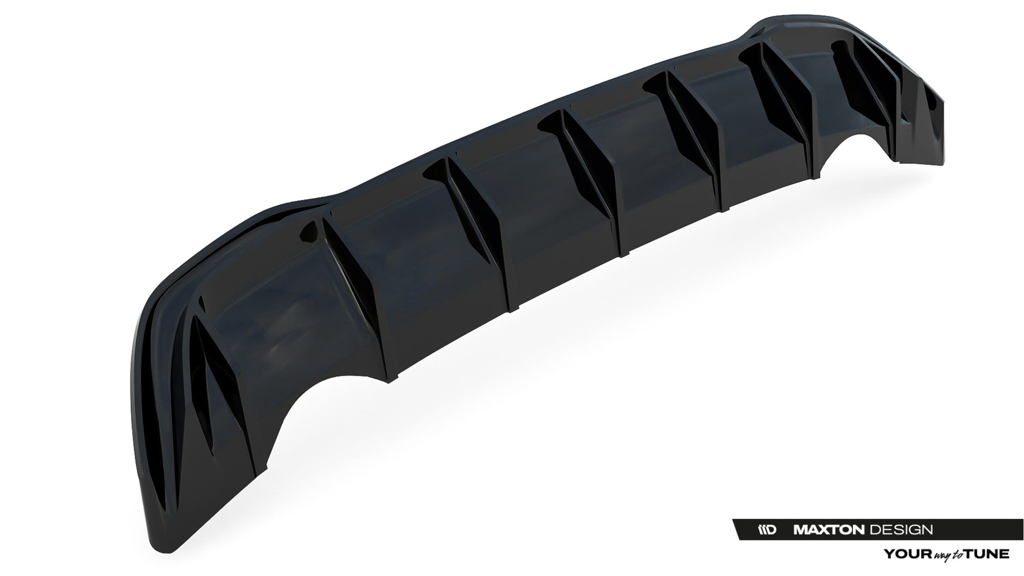Maxton Design Difusor trasero para Volkswagen Golf Mk8 Facelift - imagen 7