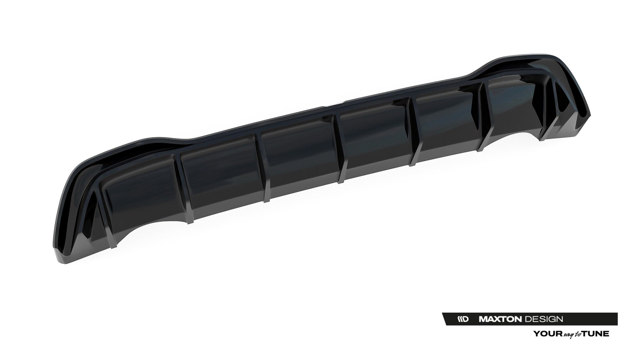 Maxton Design Difusor trasero para Volkswagen Golf Mk8 Facelift - imagen 6