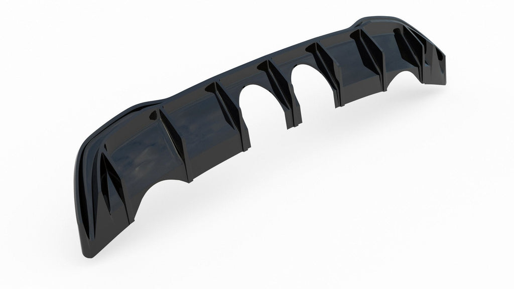 Maxton Design Difusor trasero para Volkswagen Golf Mk8 (R32 LOOK) - imagen 7