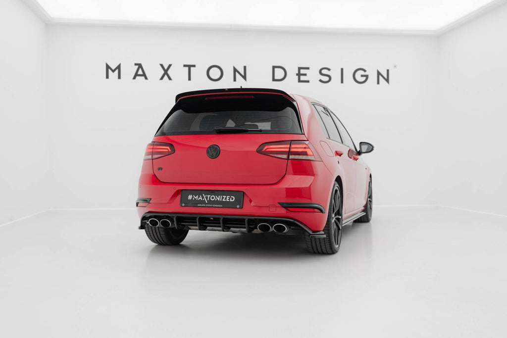 Maxton Design Difusor trasero para Volkswagen Golf R Hatchback R Mk7 Facelift - imagen 2