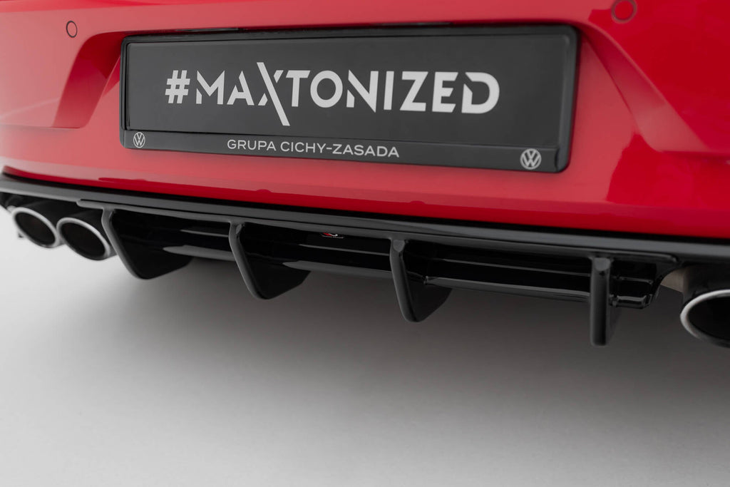 Maxton Design Difusor trasero para Volkswagen Golf R Hatchback R Mk7 Facelift - imagen 4