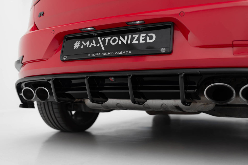 Maxton Design Difusor trasero para Volkswagen Golf R Hatchback R Mk7 Facelift - imagen 5